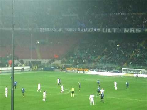 Inter-Fiorentina 1-0 LIVE! Boato finale! 29-11-09