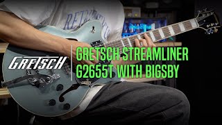 Video thumbnail for Gretsch STREAMLINER G2655T with Bigsby Demo - 'Footprints' by Guitarist 'Beomjun Yong' (용범준) by Music Force Official