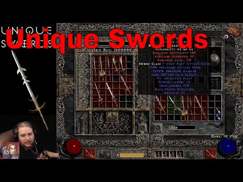 Hyped For D2R - Unique Swords