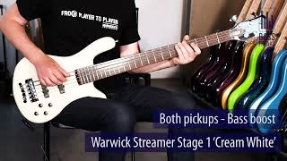 Video thumbnail for Warwick Streamer Stage 1 Live Demo - BassFreaks.net by Bass Freaks SPRL