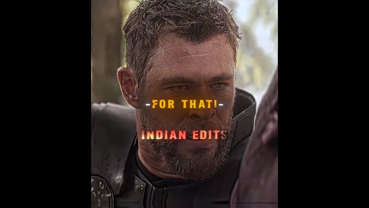 ⚡ You’re Going to Die For That’ ⚡ Thor’s Revenge on Thanos 🔥| #marvel #edit