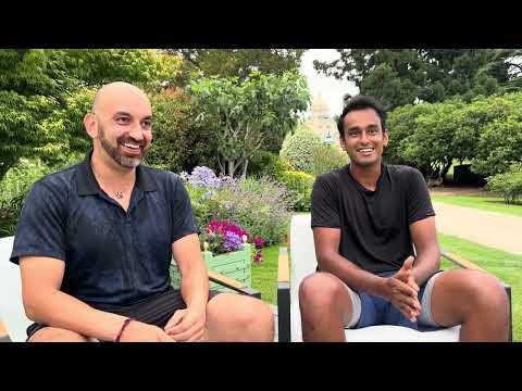 Purav Raja/Mukund Sasikumar Interview - 2023 The Boodles Tennis