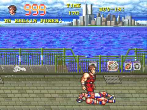 The Combatribes arcade gameplay and ending