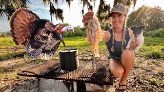 Shrimping with Hand Nets {Catch & Cook} Turkey Hunting Public Land