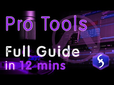 Pro Tools - Tutorial for Beginners in 12 MINUTES!  [ 2024 ]