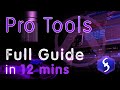 Pro Tools Tutorial For Beginners In 12 MINUTES UPDATED