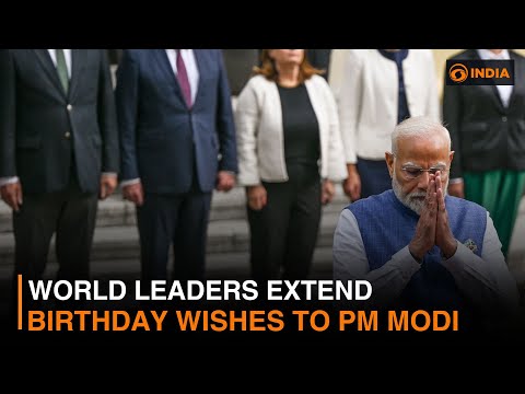 World leaders extend birthday wishes to PM Modi | DD India