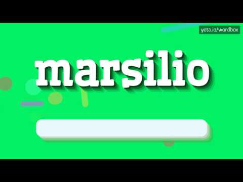 MARSILIO - How to pronounce Marsilio?