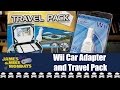 Wii Car Adapter and Travel Pack