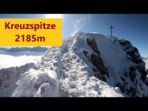Skitour Kreuzspitze (2185m) | Bei -15°C auf den höchsten Ammergauer in Bayern