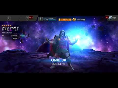 Ranking up Doctor Doom 5 star  mcoc