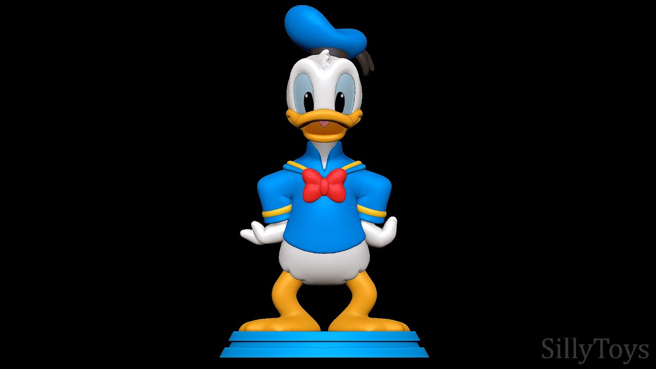 Kaczor Donald Model do druku 3D