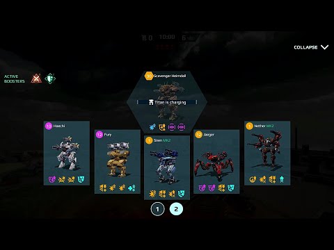 War Robots Free For All  Mode Gameplay