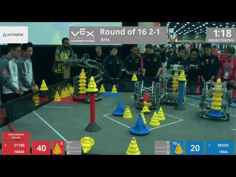 2018 VRC Arts R16 2-1 - 3118B 7884E vs 8059D 180A - 116 to 95