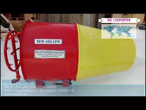 Stainless steel foam generator mini turbex, for fire fightin...