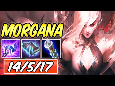 *8 MIN QUADRA KILL* FULL MAGIC PEN COVEN MORGANA MID DARK HARVEST | Build & Runes | Diamond Morgana