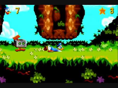 Donald Duck Advance GBA Walkthrough - Level 3 - Duckie Mountain 3