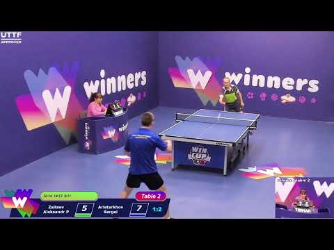 WINners CUP table 2  26.01 Zaitsev Aleksandr P - Aristarkhov Sergei  11:00