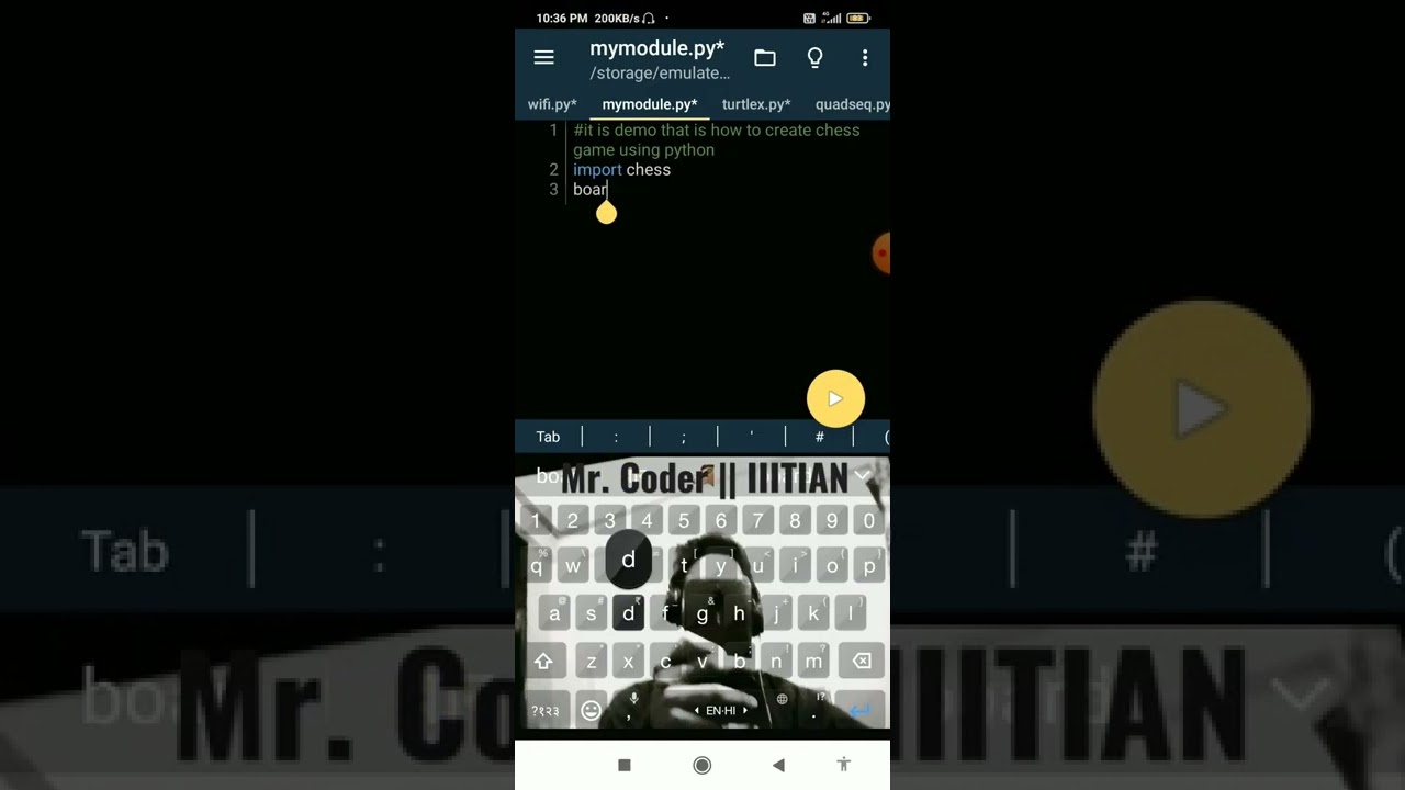 Create a Chess Game Using Python