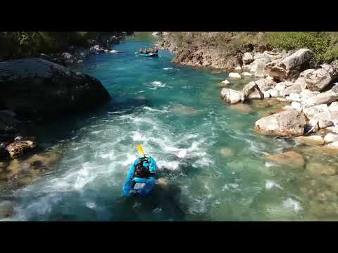 Rafting Drohnen Video Fluß Tara - Europas letzter wilder Fluss