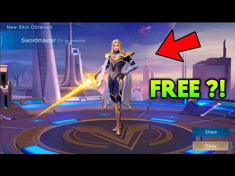 MOONTON THANKS FOR THIS LANCELOT SWORD MASTER SKIN!! + SKIN REVIEW 🔥 | MLBB