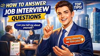 How to Answer Job Interview Questions in English | English Speaking Practise | English Podcast