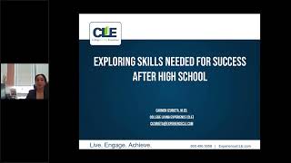 Exploring Skills Needed for Success After High School