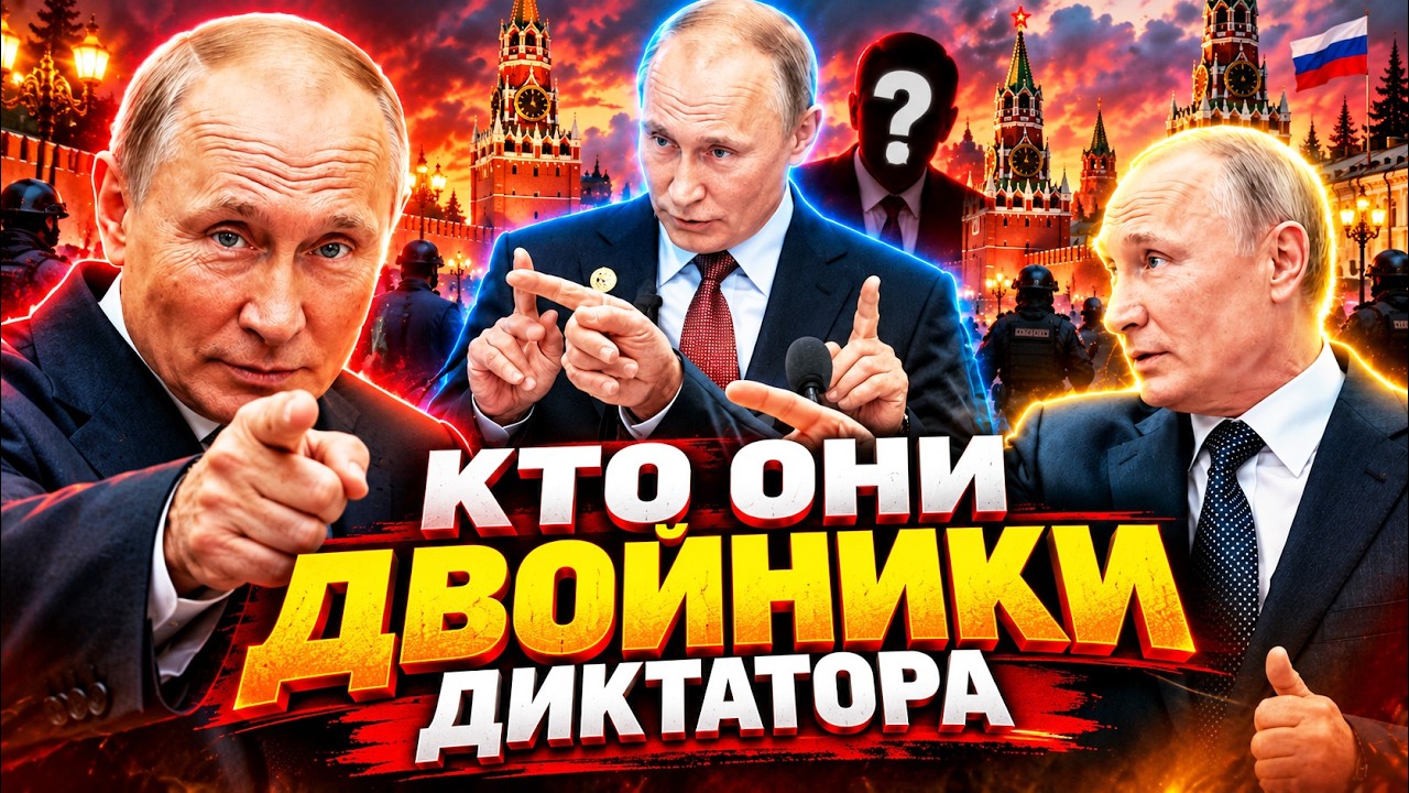 Их БОЛЬШЕ, чем ВЫ ДУМАЕТЕ! ФАКТЫ о ДВОЙНИКАХ Путина! Какой стала Россия при не