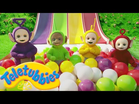 Sliding Down The Big Slide With The Teletubbies | Toddler Learning | Learn with Teletubbies