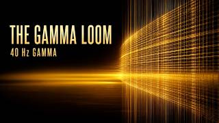 The Gamma Loom — 40 Hz Gamma Pulse on a 10.0 Hz Alpha Field