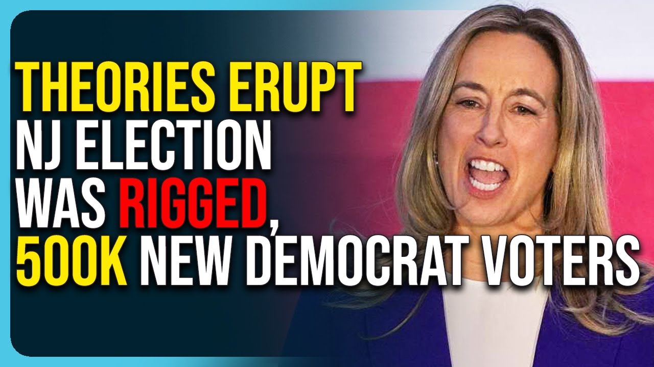 Theories Erupt NJ Election Was Rigged, 500k New Democrat Voters Since 2021