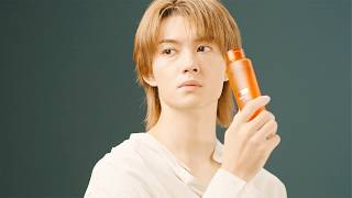 M!LK佐野勇斗、真剣な表情で撮影　新CMで透明感あふれる肌を披露　「VC100 目覚めよ、果てなき透明感。篇」＋メーキング