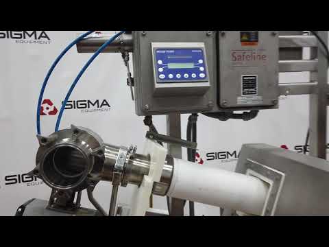 H4455 Safeline Pipeline Metal Detector with Reject Valve SIGMA Equipment