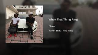 When That Thing Ring