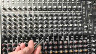 Video thumbnail for Mackie Onyx 1640 EQ by Dess Dermondy