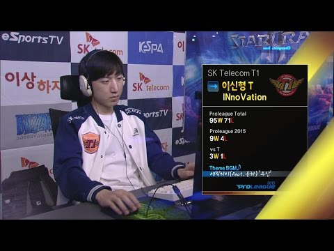 [SPL2015] INnoVation(SKT) vs Flash(KT) Set2 Deadwing -EsportsTV, Starcraft 2