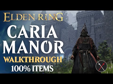Caria Manor Walkthrough: Pidia's Shop, Secrets, All Items! Elden Ring Playthrough Guide