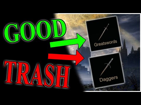 Ranking all of the WEAPON classes in ELDEN RING!!!