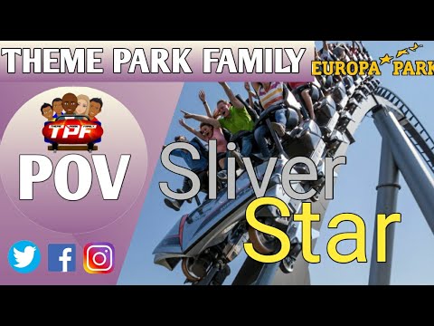 Sliver Star On-Ride POV 4K (Europa Park)(Back Row)
