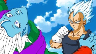 Vegeta's Divine Transformation Beyond Angels