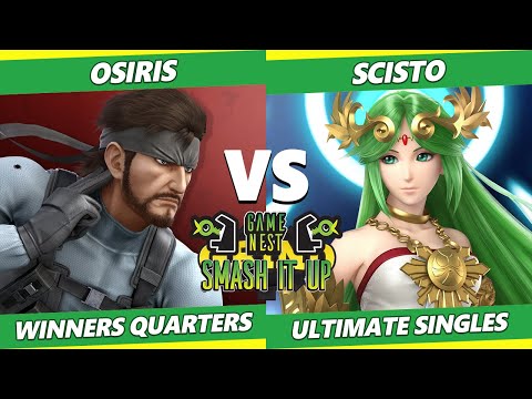 Smash It Up 27 Winners Quarters - Osiris (Snake) Vs. Scisto (Palutena) SSBU Ultimate Tournament