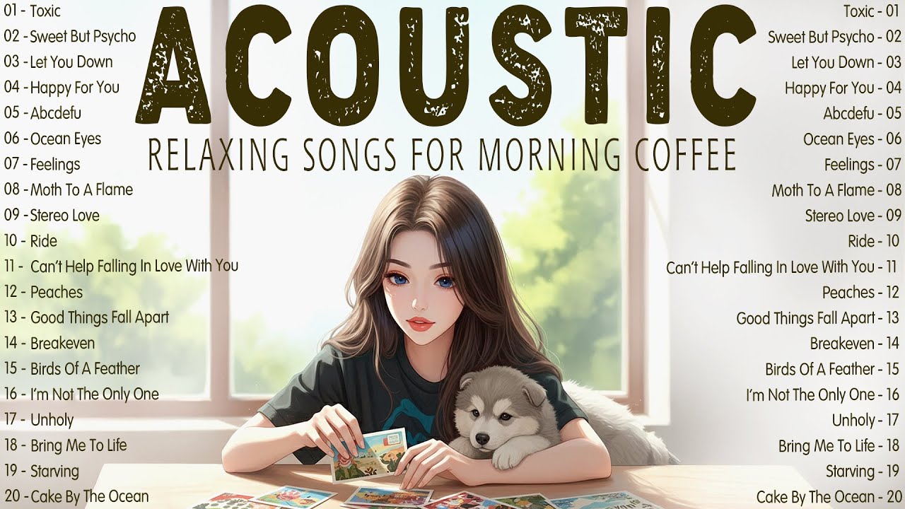 Relaxing Acoustic Songs with Lyrics ☕ Acoustic Music 2026 New Songs for Morning Coffee