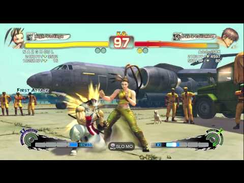 SSF4 AE N A Z G H OU L (Ibuki) VS. AdoboiSRK (Guy) Rank