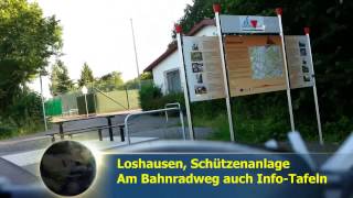 preview picture of video 'Schwalm-Radtour - Bahnradweg (Treysa-Neukirchen)'