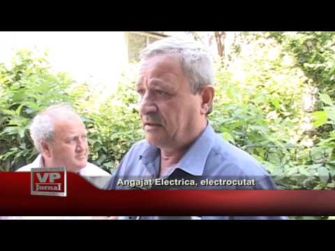Angajat Electrica, electrocutat