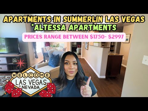 APARTMENTS IN SUMMERLIN LAS VEGAS *Altessa apartments #fyp
