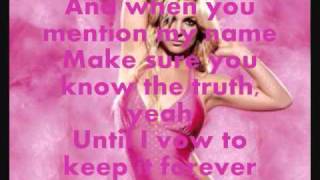 Britney Spears - Outrageous with lyrics on screen - YouTube