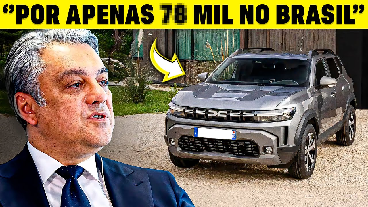 🚨 "ADEUS JEEP RENEGADE": NOVO RENAULT DUSTER 2025! A CONCORRÊNCIA FICARÁ INJUSTA?