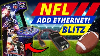 Arcade1Up NFL Blitz - Play Online via Ethernet! No Wifi!
