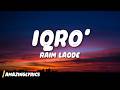 Raim Laode - IQRO' (Lyrics)